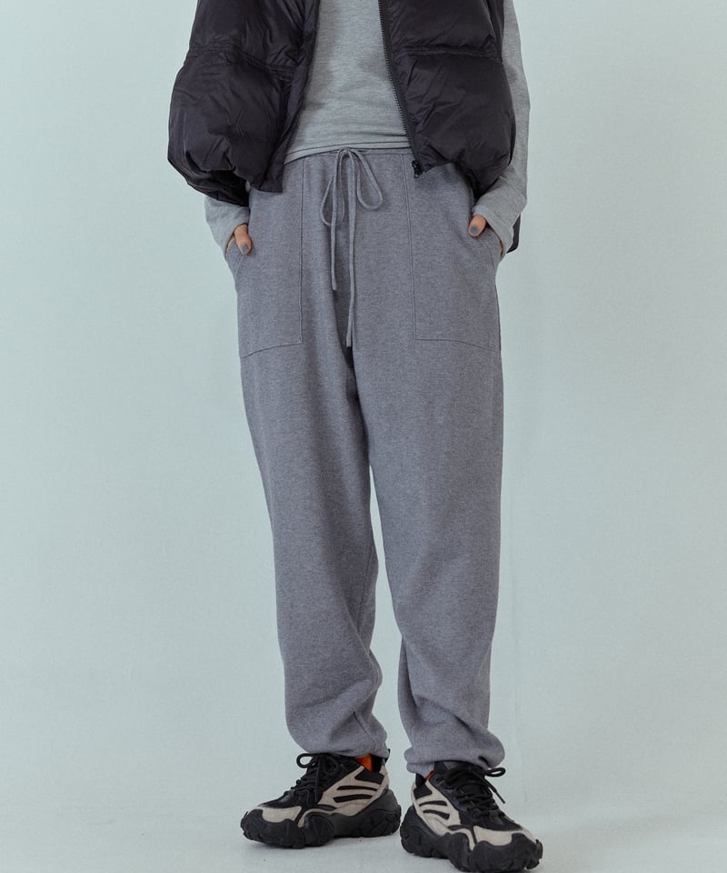 【タグ付き】UNOF Kint pants ニットパンツ ブラック Mサイズ KNIT PANTS – UNOF