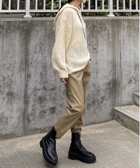 fake leather pants/3size