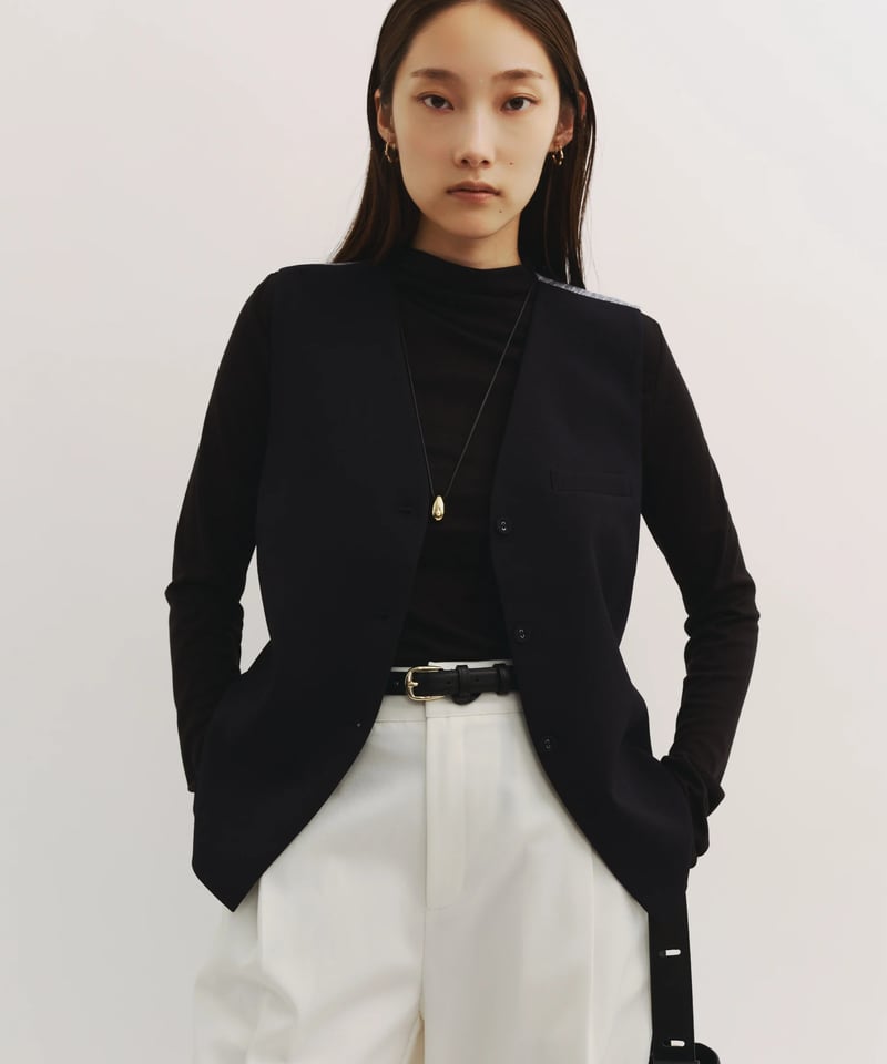 FINE】dual fabric vest（セットアップ対応） | F A S H I R U