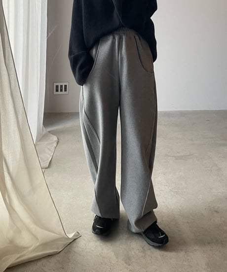 curve sweat pants/4color/2size