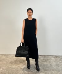 【FINE】wool no-sleeve dress/2color