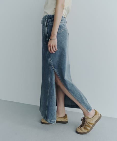 【FINE】twist waist denimt skirt / 3size