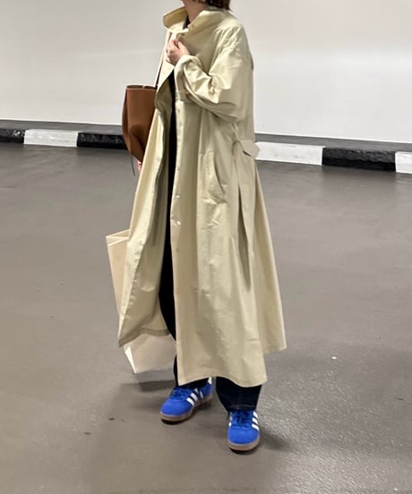 airy light coat/2color