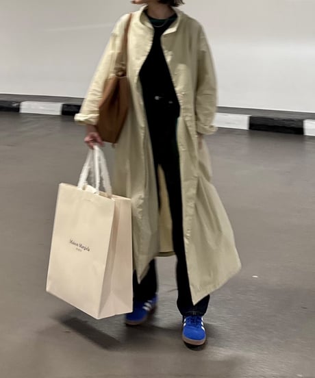 airy light coat/2color