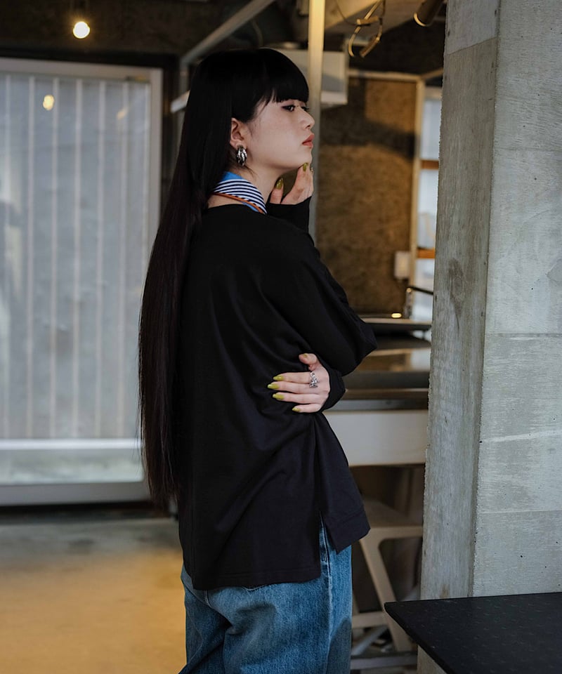 back line tape tops/2color | F A S H I R U