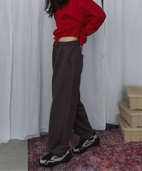 piping detail sweatpants / 2color
