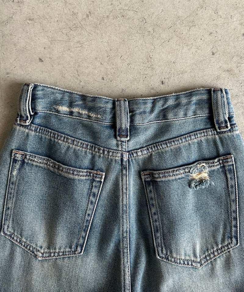 サイズ合わず美品　FASHIRU ジーンズサイズ2 loose denim pants/2size | F A S H I R U