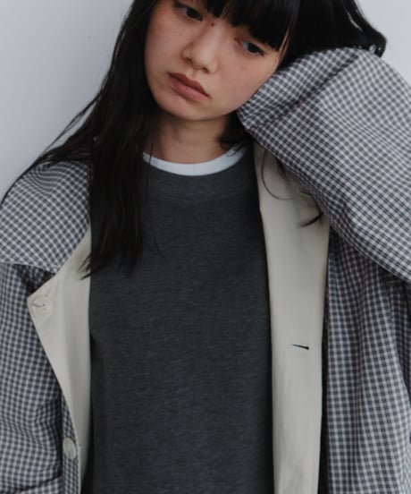 pin tuck sweatshirt / 2color（セットアップ対応）