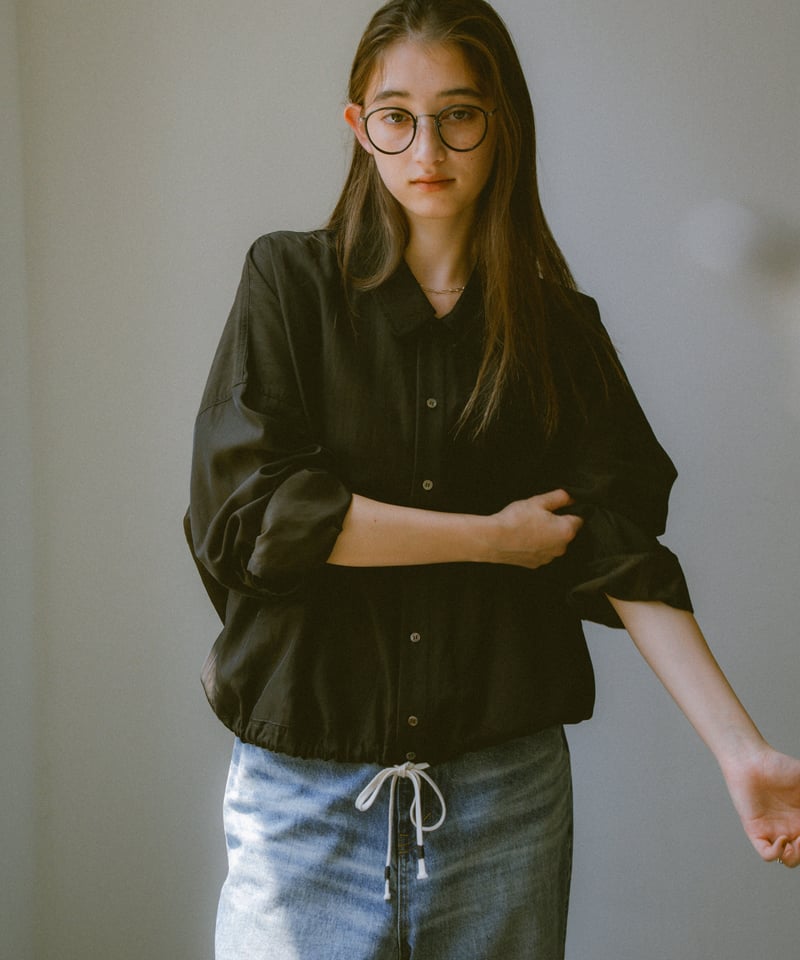 drawstring smooth shirt（セットアップ対応） | F A S H I R U