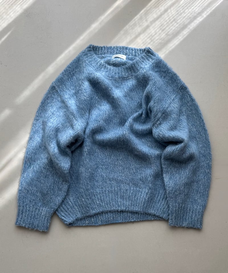 mohair blend mixed color knit/4color | F A S H