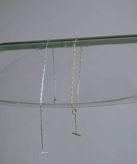 silver925 mantel necklace / 2color