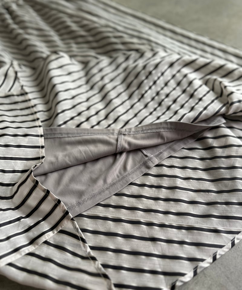 stripe flare skirt | F A S H I R U