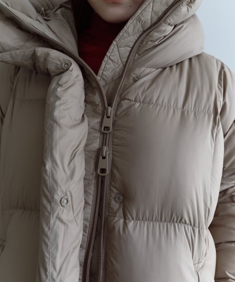 【FINE】hoodie down coat/3color<送料無料>
