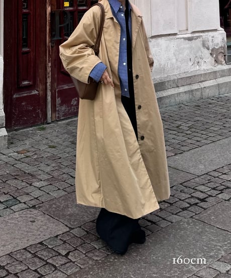 awesome soutien collar coat/3color