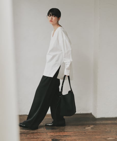 silk touch loose pants/3colors
