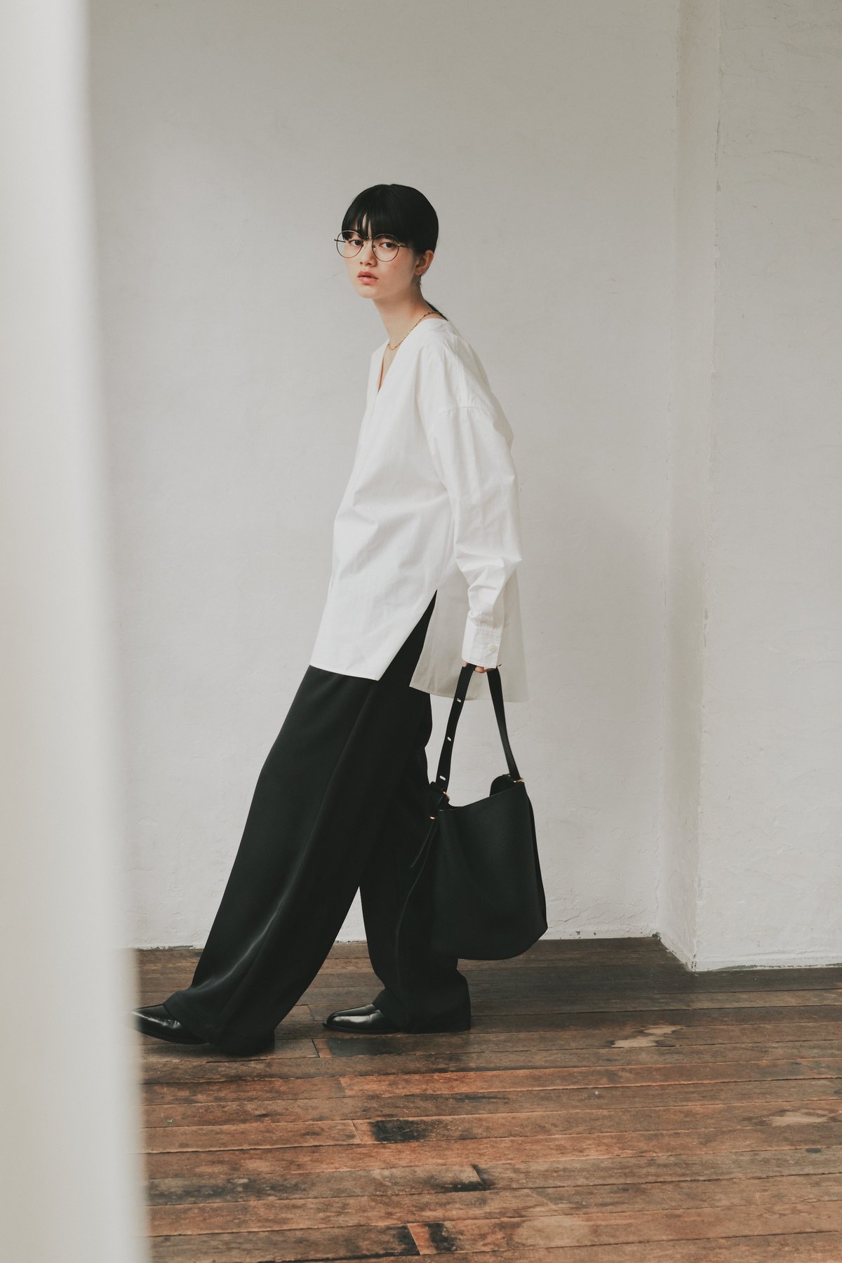 silk touch loose pants/3color | F A S H I R U