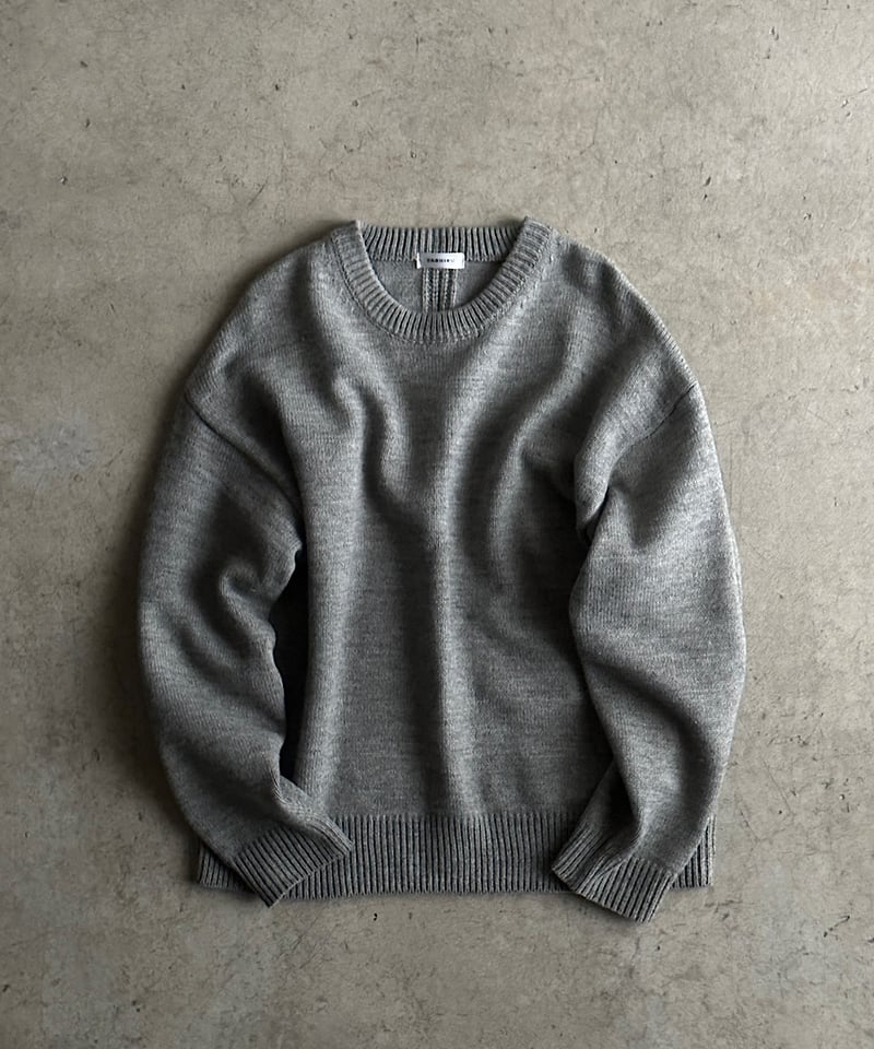 wool blend loose knit/2color | F A S H I R U
