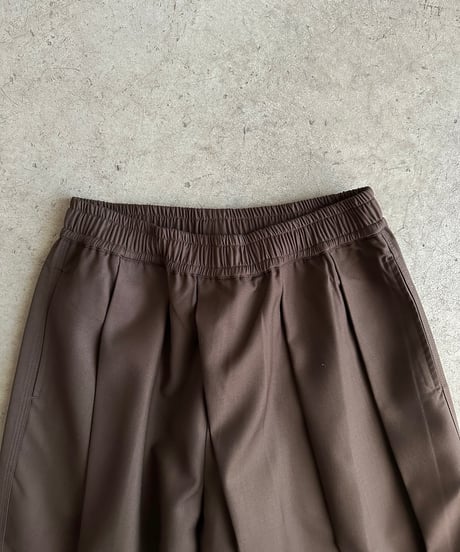 【FINE】wrap tuck wide pants/3size