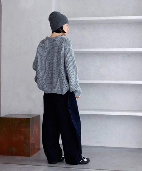cocoon bulky rib knit/2color