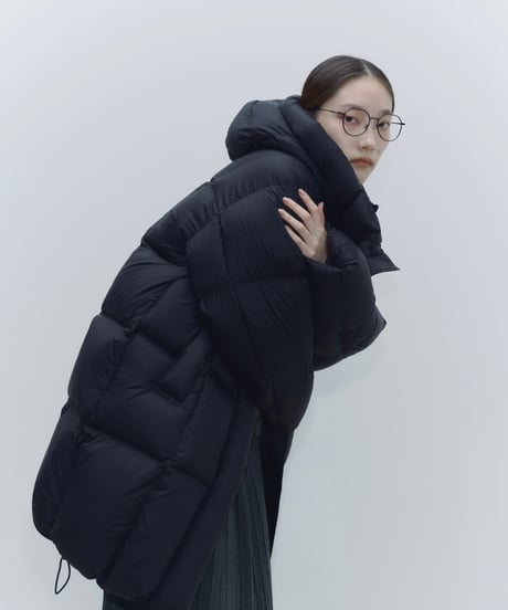 【FINE】hoodie down coat/3color<送料無料>