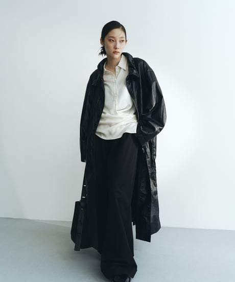 【FINE】gather airy coat/2color＜送料無料＞