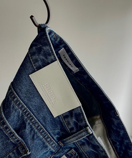 ［FASHIRU × SOMETHING］baggy fit Jeans(Japan made)/3size/3color