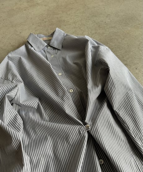 【FINE】center twist gather shirt OP