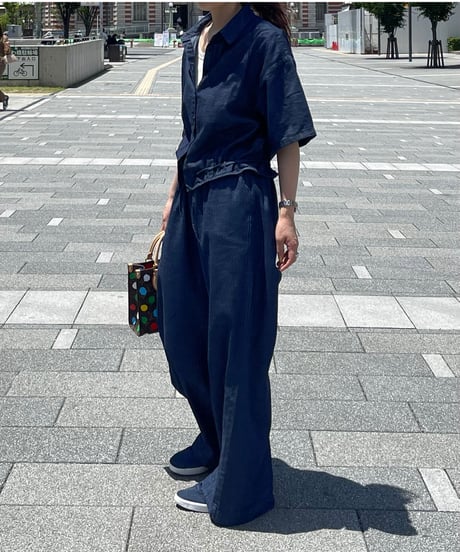 half sleeve denim setup