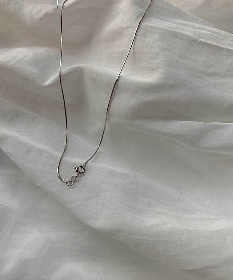 silver925 snake choker/2color