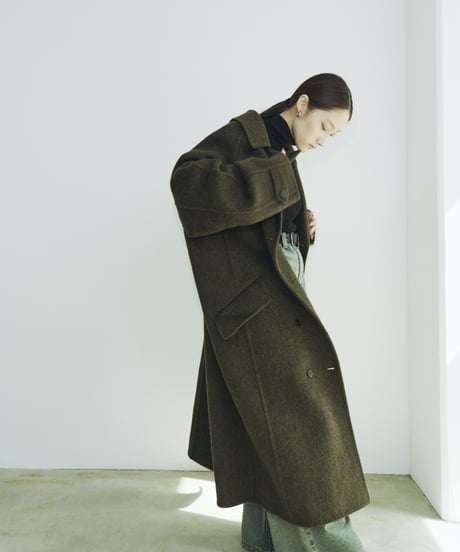【FINE】wool alpaca long coat