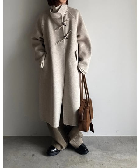 ＜予約販売＞duffle wool long coat