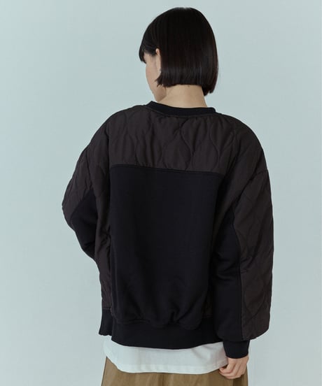 quilted docking pullover/2color