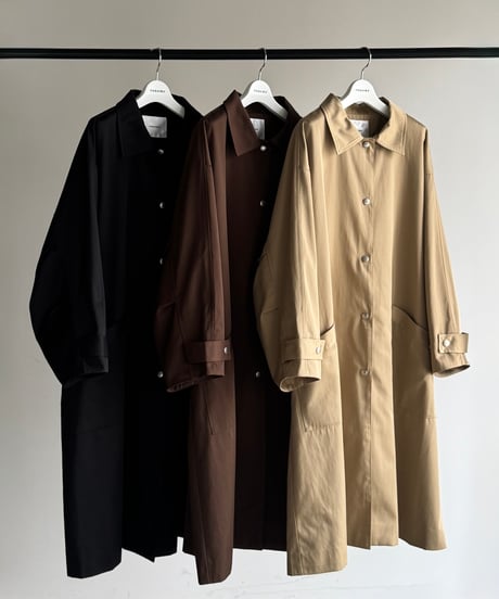 soutien collar coat - long/3color