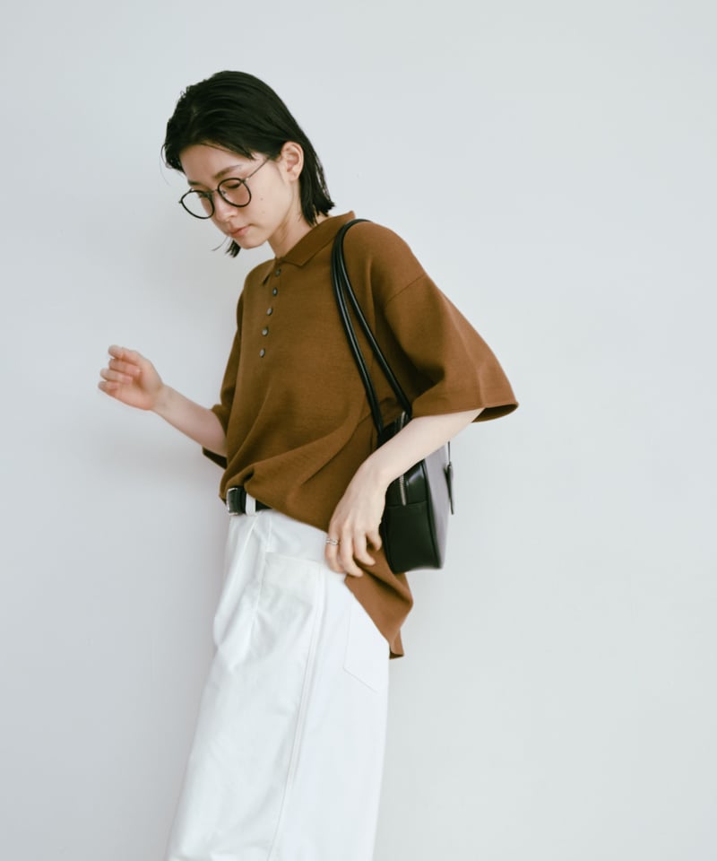 NEW COLOR】big polo knit / 2color | F A S H I R U