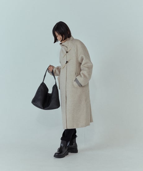 ＜予約販売＞duffle wool long coat
