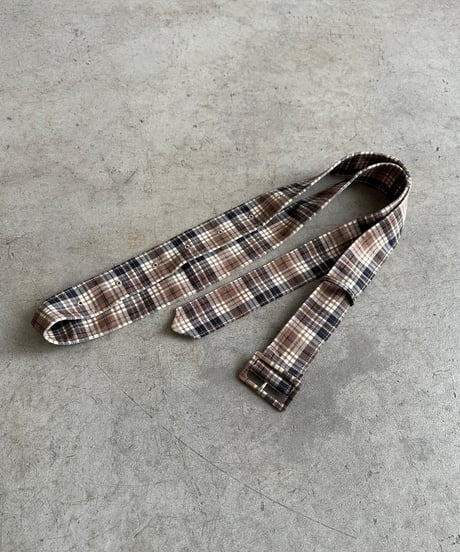 check soutien collar coat