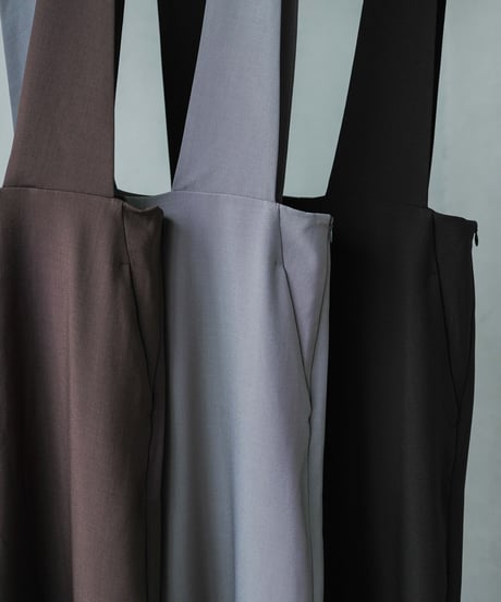 salopette wide pants/3color