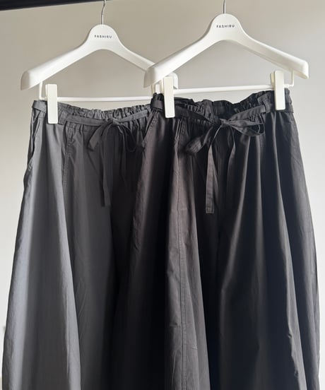 volume balloon pants/2color