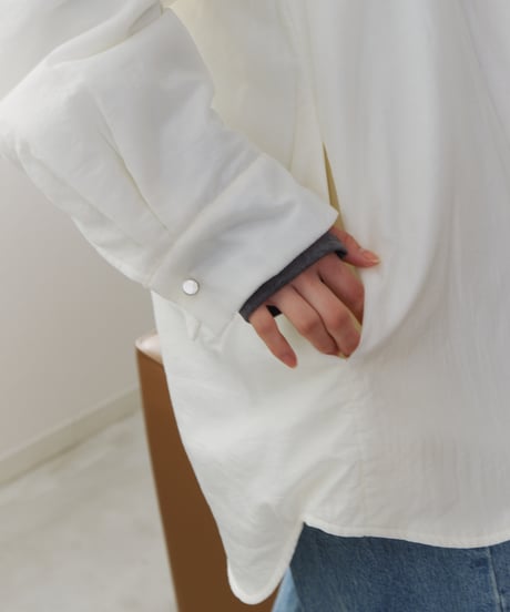 soft padded shirt jacket/2color
