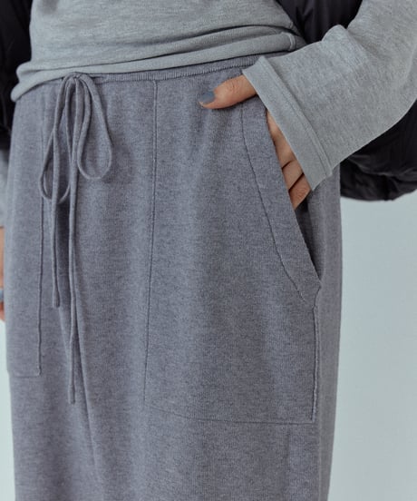 knit track pants　4color/2size