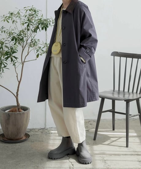 CD collar soutien collar coat/3color
