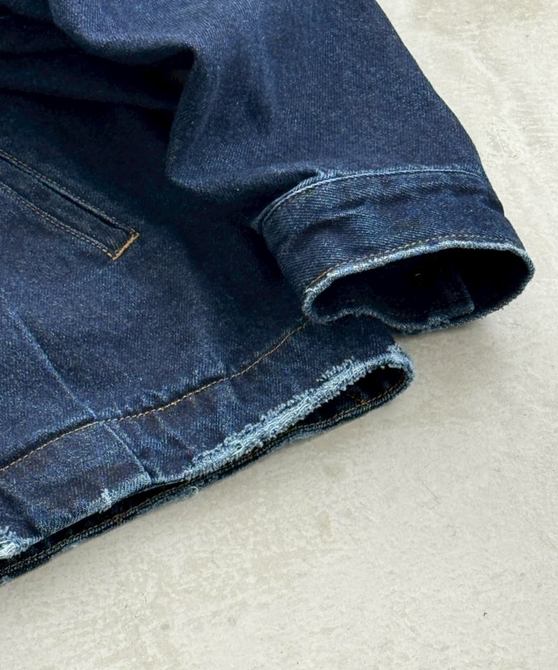 Pre-order】V neck denim jacket | F A S H I R U