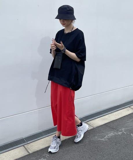 back switching drawst pullover/3color