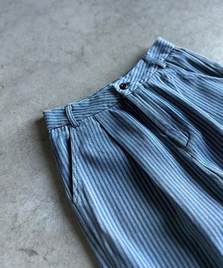 striped denim/2size