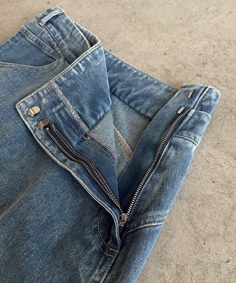 【FINE】twist waist denimt skirt / 3size