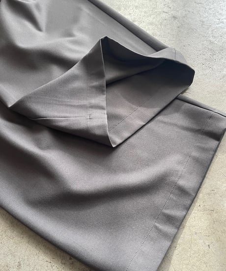 4 tuck drape slack（セットアップ対応)/2size/2color