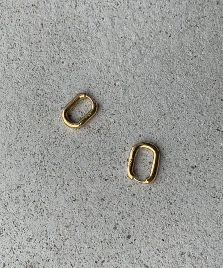 silver925 square pierce