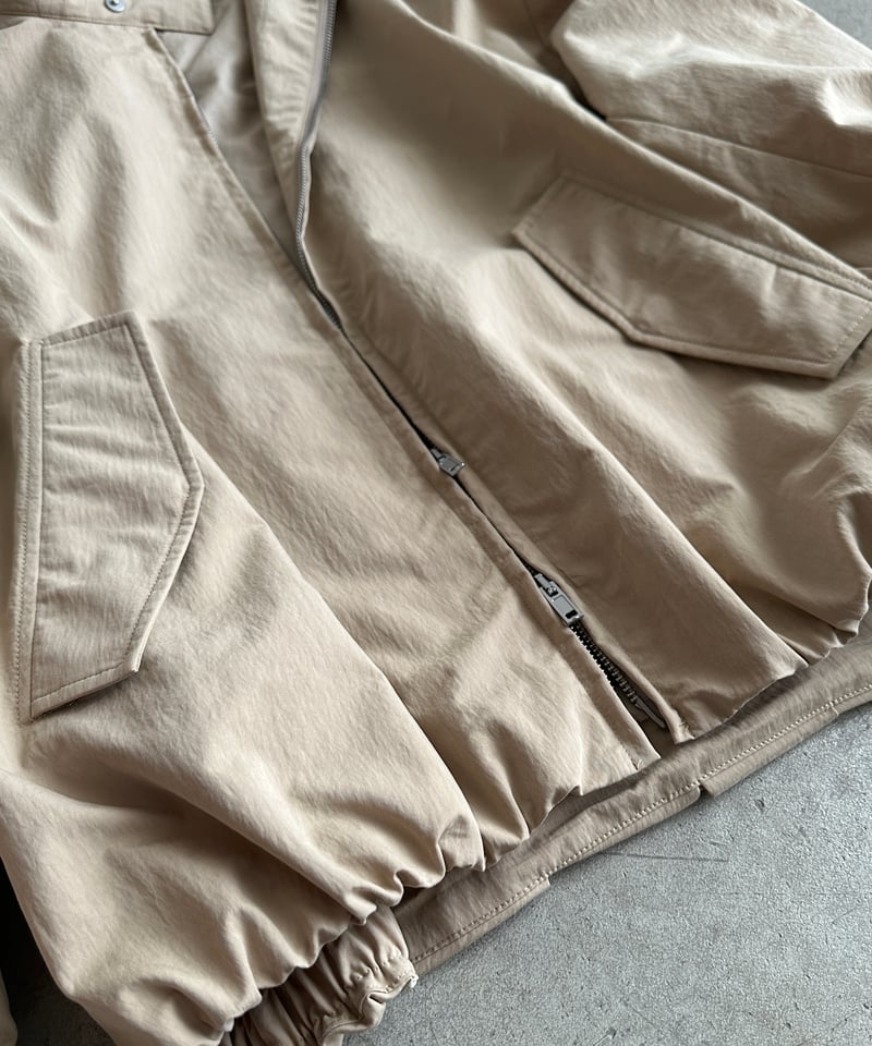 cotton stand collar blouson/2color | F A S H I R U cotton stand collar blouson/2color | F A S H I R U