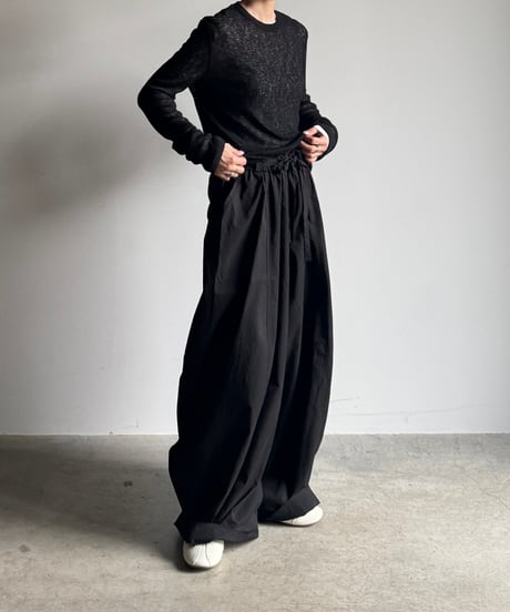 volume balloon pants/2color