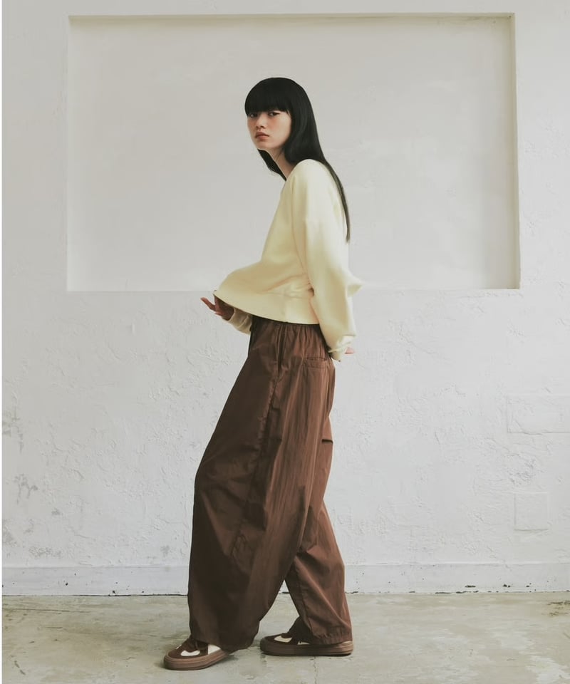 loose tapered shaka pants/2color | F A S H I R U